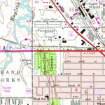 United States Geological Survey Grand Forks, ND-MN (1963, 24000-Scale) digital map