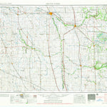 United States Geological Survey Grand Forks, ND-MN (1966, 250000-Scale) digital map