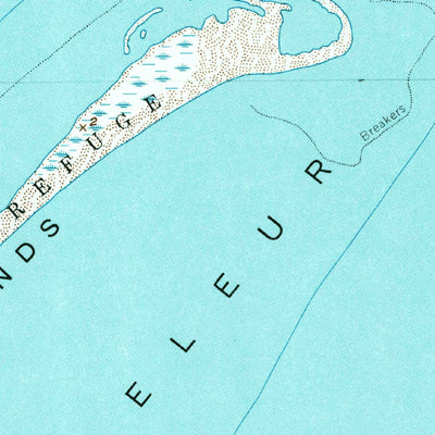 United States Geological Survey Grand Gosier Islands, LA (1951, 24000-Scale) digital map