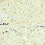 United States Geological Survey Grand Gulf, MS (2020, 24000-Scale) digital map