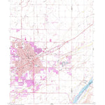 United States Geological Survey Grand Island, NE (1962, 24000-Scale) digital map
