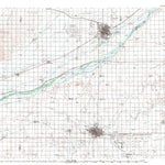 United States Geological Survey Grand Island, NE (1985, 100000-Scale) digital map