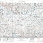 United States Geological Survey Grand Island, NE-KS (1955, 250000-Scale) digital map