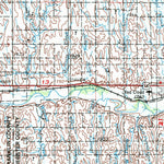 United States Geological Survey Grand Island, NE-KS (1955, 250000-Scale) digital map