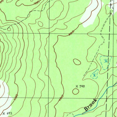United States Geological Survey Grand Isle, ME (1986, 24000-Scale) digital map