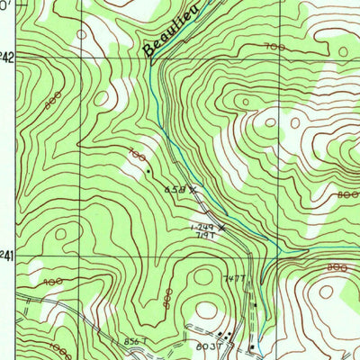United States Geological Survey Grand Isle, ME (1986, 24000-Scale) digital map