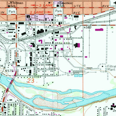 United States Geological Survey Grand Junction, CO (1962, 24000-Scale) digital map