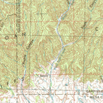 United States Geological Survey Grand Junction, CO-UT (1956, 250000-Scale) digital map