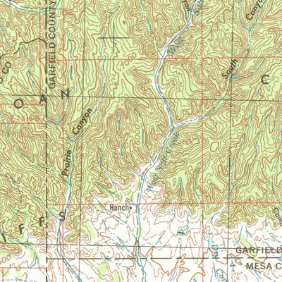 United States Geological Survey Grand Junction, CO-UT (1956, 250000-Scale) digital map
