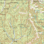 United States Geological Survey Grand Junction, CO-UT (1956, 250000-Scale) digital map