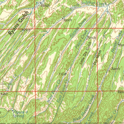United States Geological Survey Grand Junction, CO-UT (1960, 250000-Scale) digital map