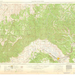 United States Geological Survey Grand Junction, CO-UT (1962, 250000-Scale) digital map