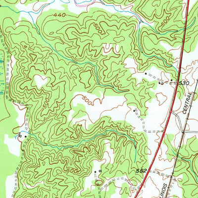 United States Geological Survey Grand Junction, TN (1950, 24000-Scale) digital map