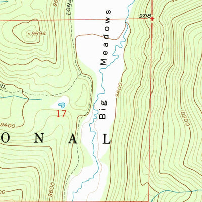 United States Geological Survey Grand Lake, CO (1958, 24000-Scale) digital map