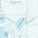 United States Geological Survey Grand Lake East, LA (1955, 62500-Scale) digital map