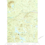 United States Geological Survey Grand Lake Seboeis, ME (1954, 62500-Scale) digital map