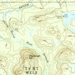 United States Geological Survey Grand Lake Seboeis, ME (1954, 62500-Scale) digital map