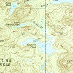United States Geological Survey Grand Lake Seboeis, ME (1954, 62500-Scale) digital map