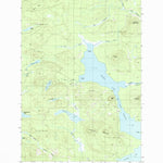 United States Geological Survey Grand Lake Seboeis, ME (1985, 24000-Scale) digital map