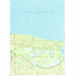 United States Geological Survey Grand Marais NE, MI (1968, 24000-Scale) digital map