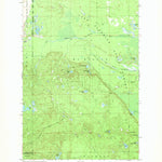 United States Geological Survey Grand Marais SE, MI (1968, 24000-Scale) digital map
