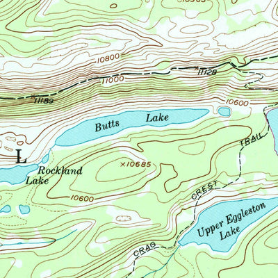 United States Geological Survey Grand Mesa, CO (1955, 24000-Scale) digital map