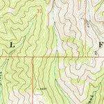 United States Geological Survey Grand Mountain, ID (1972, 24000-Scale) digital map