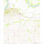 United States Geological Survey Grand Pass, MO (1953, 24000-Scale) digital map