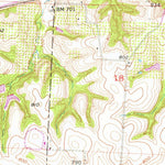 United States Geological Survey Grand Pass, MO (1953, 24000-Scale) digital map