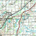 United States Geological Survey Grand Rapids, MI (1958, 250000-Scale) digital map