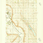 United States Geological Survey Grand Rapids, ND (1952, 24000-Scale) digital map