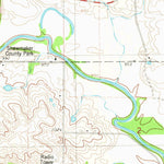 United States Geological Survey Grand River, IA (1981, 24000-Scale) digital map