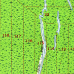 United States Geological Survey Grand River, LA (1953, 24000-Scale) digital map