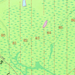 United States Geological Survey Grand River, LA (1969, 24000-Scale) digital map