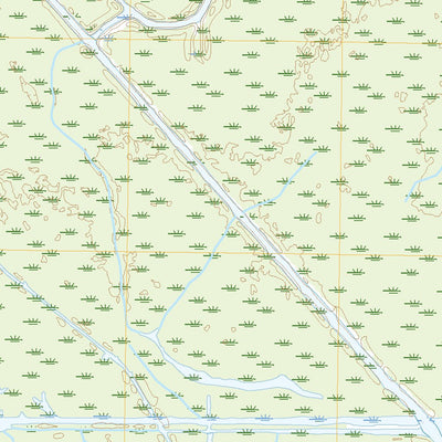 United States Geological Survey Grand River, LA (2020, 24000-Scale) digital map