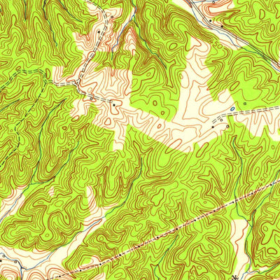United States Geological Survey Grand Rivers, KY (1955, 24000-Scale) digital map