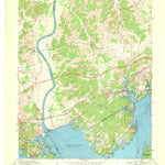 United States Geological Survey Grand Rivers, KY (1967, 24000-Scale) digital map