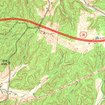 United States Geological Survey Grand Rivers, KY (1967, 24000-Scale) digital map