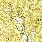 United States Geological Survey Grand Ronde, OR (1942, 62500-Scale) digital map