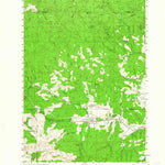 United States Geological Survey Grand Ronde, OR (1955, 62500-Scale) digital map