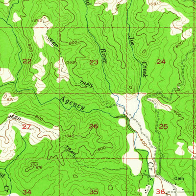 United States Geological Survey Grand Ronde, OR (1955, 62500-Scale) digital map