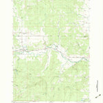 United States Geological Survey Grand Ronde, OR (1979, 24000-Scale) digital map