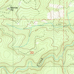 United States Geological Survey Grand Ronde, OR (1979, 24000-Scale) digital map
