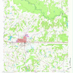 United States Geological Survey Grand Saline, TX (1959, 24000-Scale) digital map