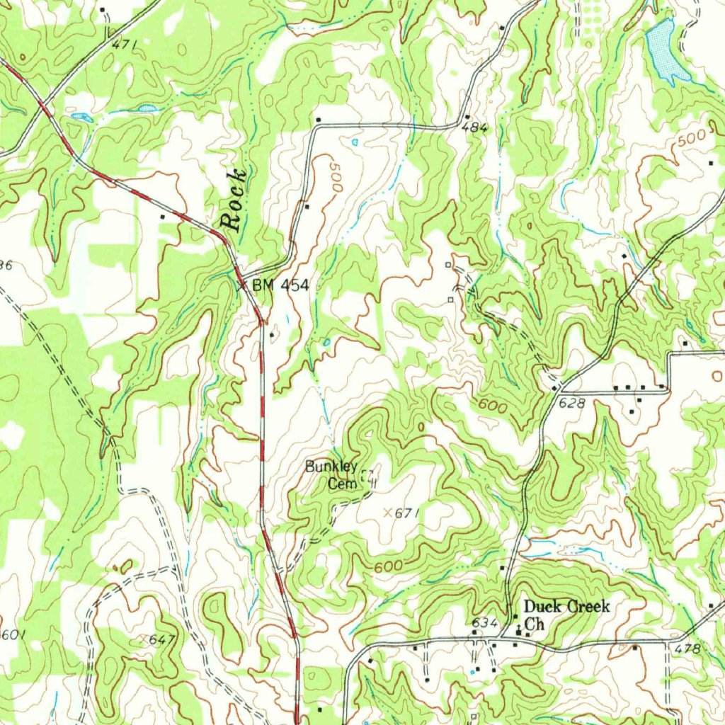 Grand Saline, TX (1959, 62500-Scale) Map by United States Geological ...