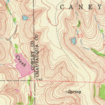 United States Geological Survey Grand Summit, KS (1962, 24000-Scale) digital map