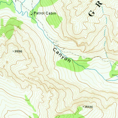 United States Geological Survey Grand Teton, WY (1968, 24000-Scale) digital map