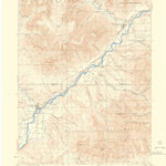 United States Geological Survey Grand Valley, CO (1929, 62500-Scale) digital map