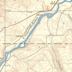 United States Geological Survey Grand Valley, CO (1929, 62500-Scale) digital map