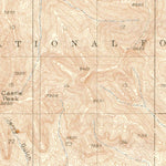 United States Geological Survey Grand Valley, CO (1929, 62500-Scale) digital map